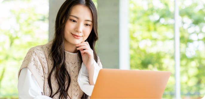 派遣で働く女性