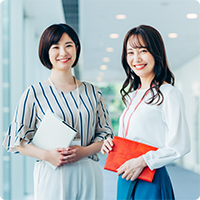 アソウの派遣で働く先輩スタッフ