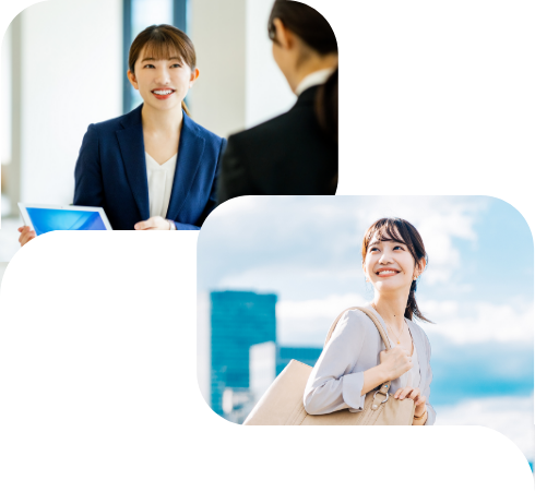 派遣会社の担当スタッフに相談しながら私らしい働き方へ